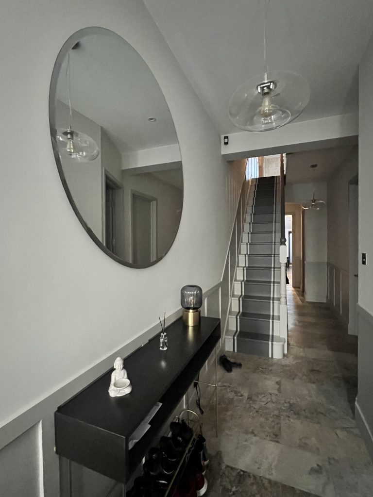Hallway Staircase Refurbishment — Red Design & Build Ltd, London
