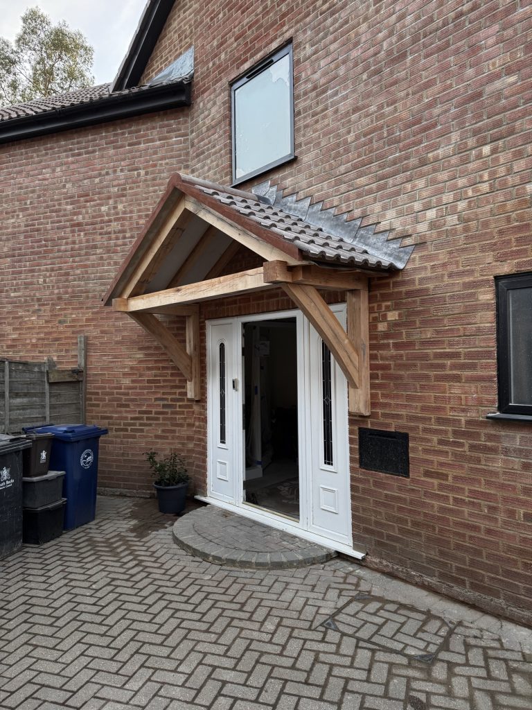 Oak Porch & Entrance — Red Design & Build Ltd, London