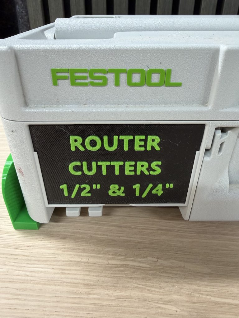 Systainer ID Cards — 3D printed by 8 Prints Studio