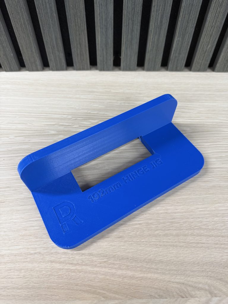 102mm Hinge Jig — 3D printed by 8 Prints Studio