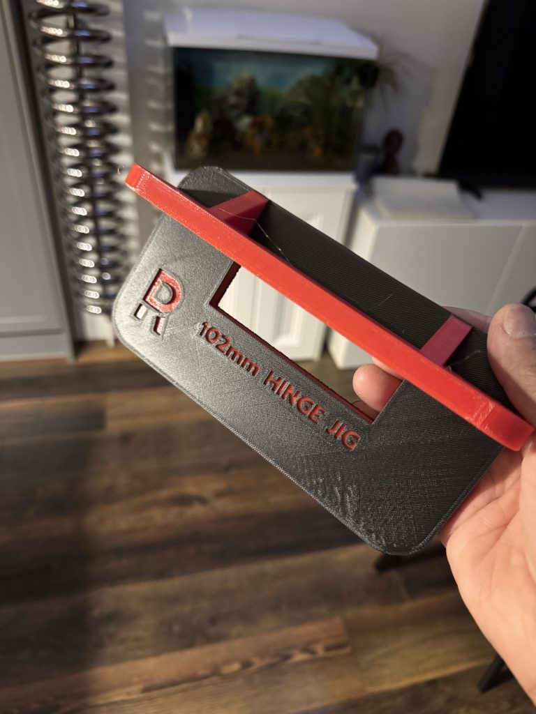 Hinge Jig Bundle — 102mm + 76mm + Free Cutter — 3D printed by 8 Prints Studio